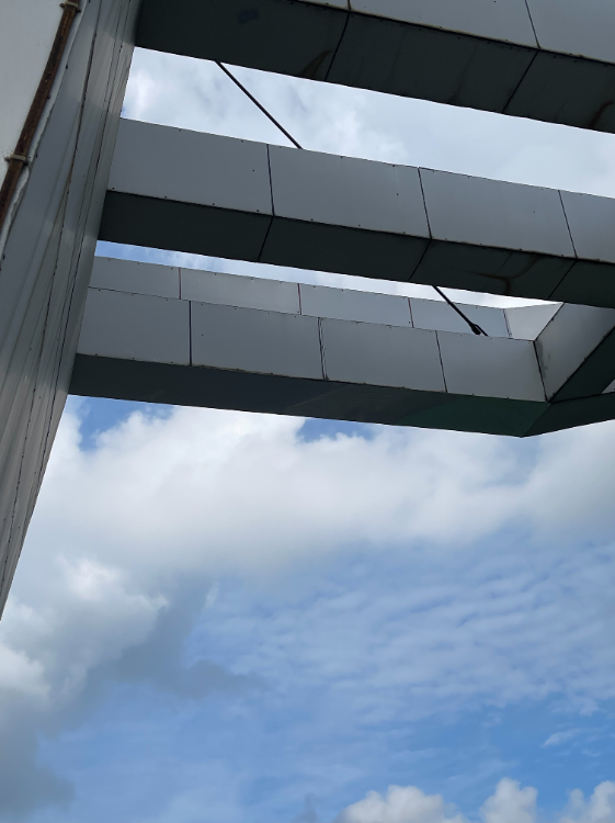 竹後牌樓燈具拆除及鐵板修復的第6張圖片